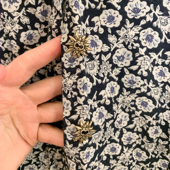 SOLD New York Style Vintage Jumpsuit Romper Floral - Picture 7 of 7